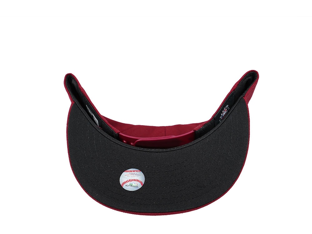 New Era Los Angeles Dodgers Skull Edition Red 9Fifty Snapback Casquette