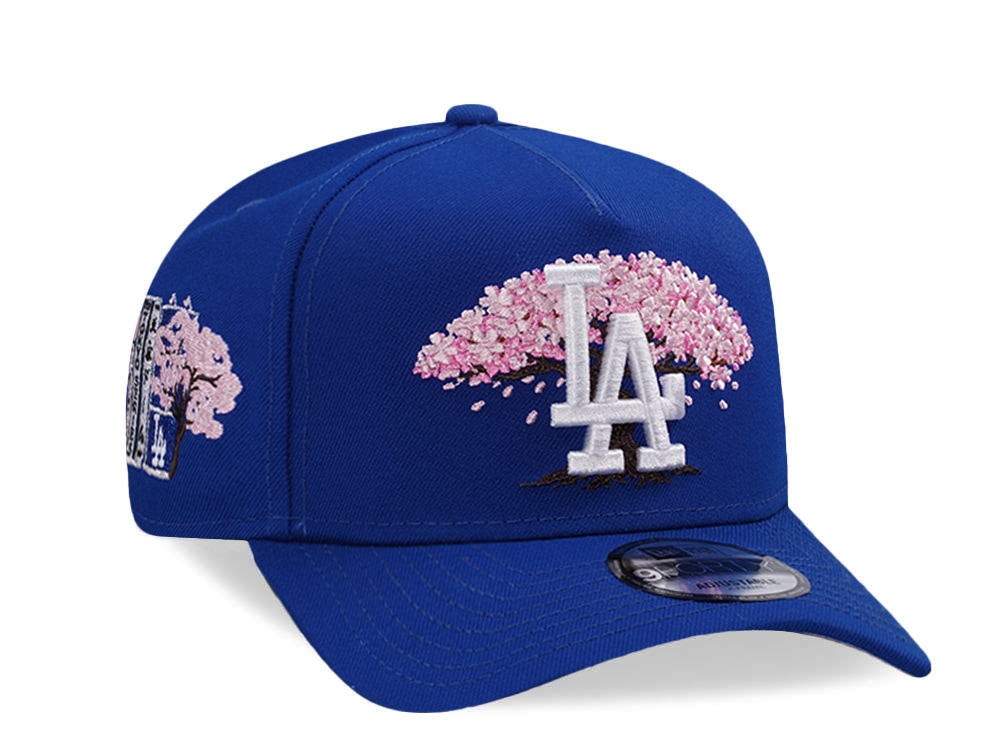 New Era Los Angeles Dodgers Tokyo Series 2025 Sakura Blue Prime Edition 9Forty A Frame Snapback Casquette