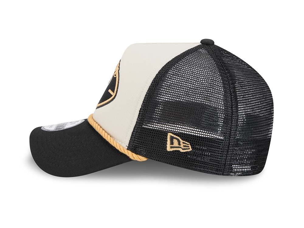 New Era New Orleans Saints Sideline 2024 9Forty A Frame Trucker Snapback Casquette