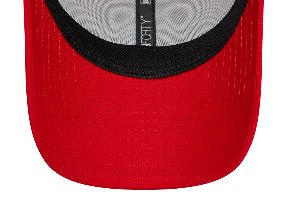 New Era AC Milan Scarlet Red Kids 9Forty Strapback Casquette