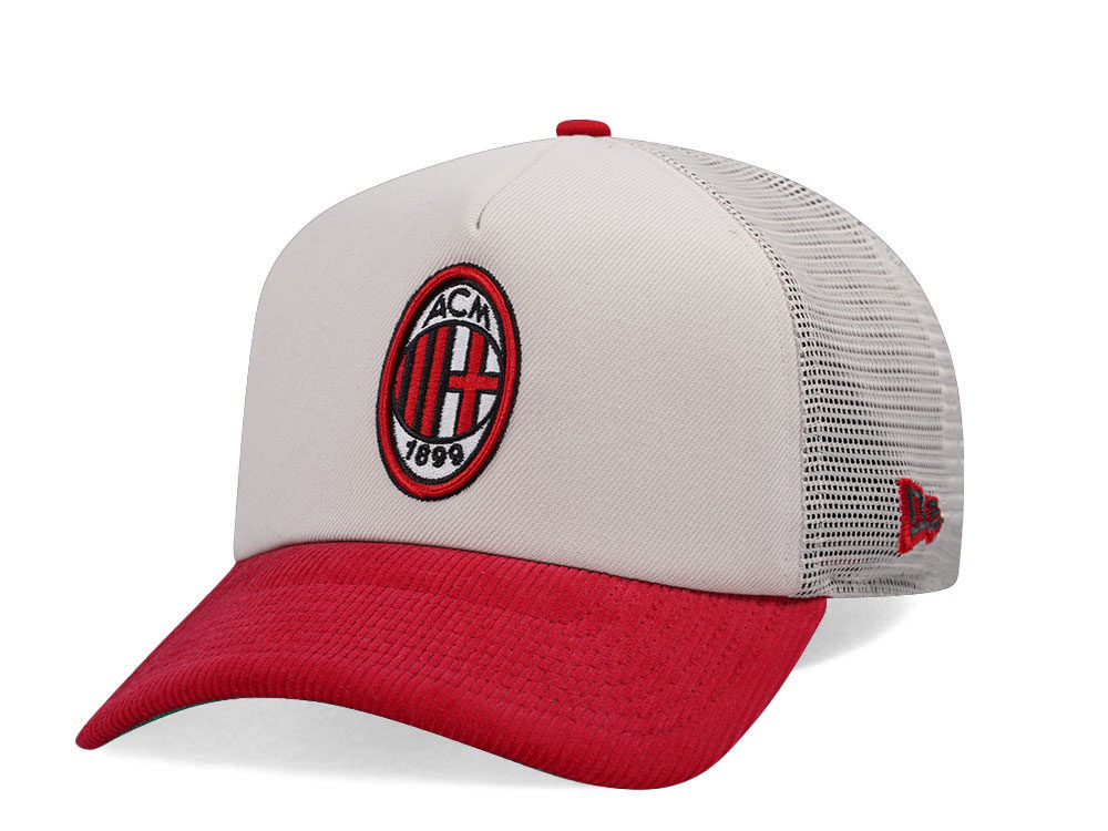 New Era AC Milan Stone Edition Trucker 9Forty A Frame Snapback Casquette