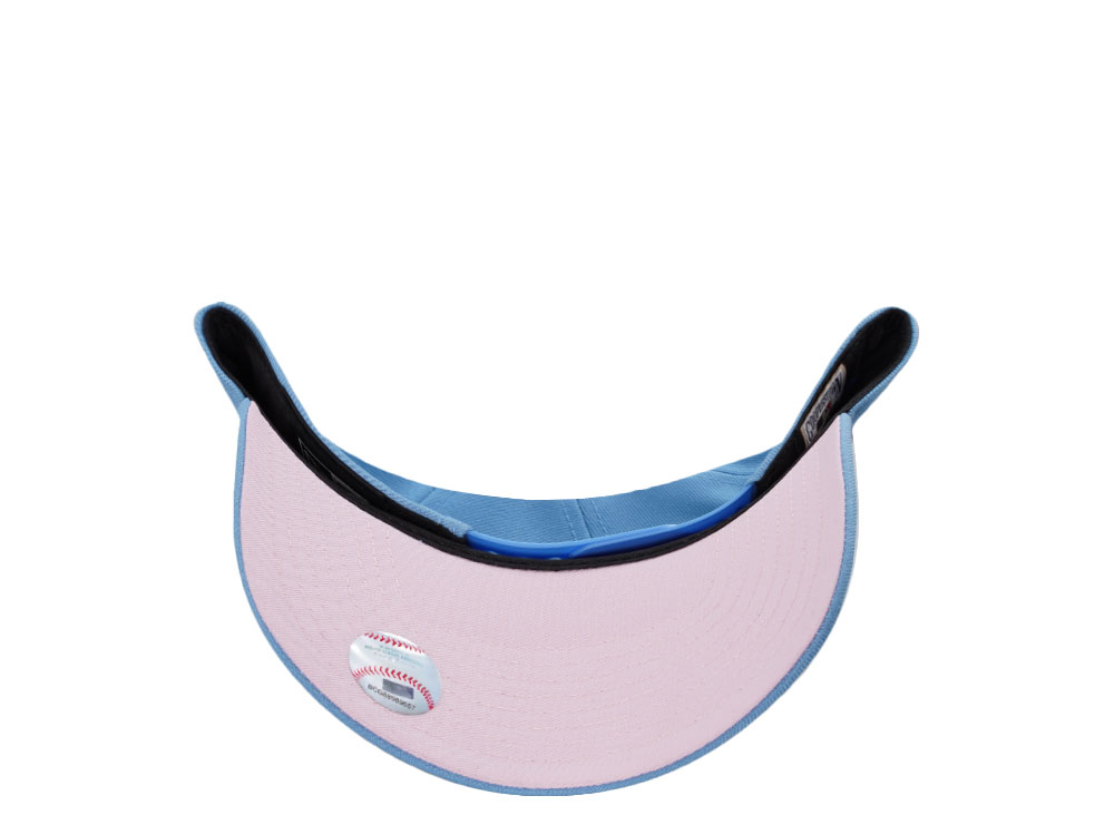 New Era Anaheim Angels 50th Anniversary Sky Pink Prime Edition 9Forty A Frame Snapback Casquette