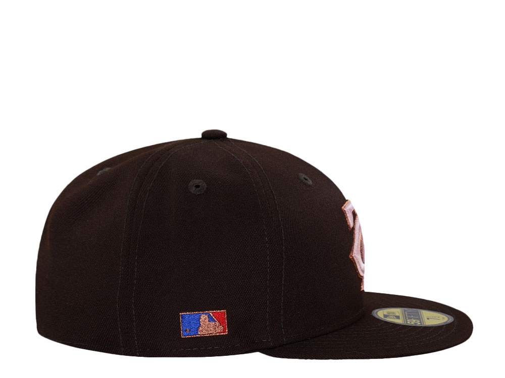 New Era Minnesota Twins Burnt Copper Pink Edition 59Fifty Fitted Casquette