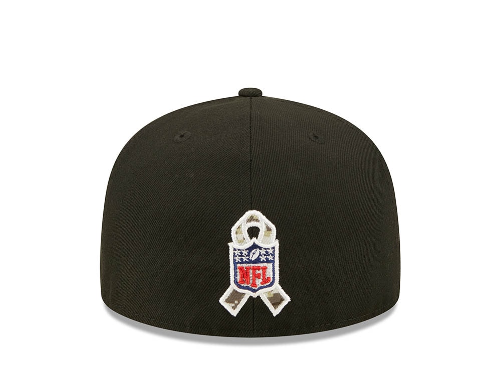 New Era Carolina Panthers Salute to Service 2022 Fitted 59Fifty Casquette