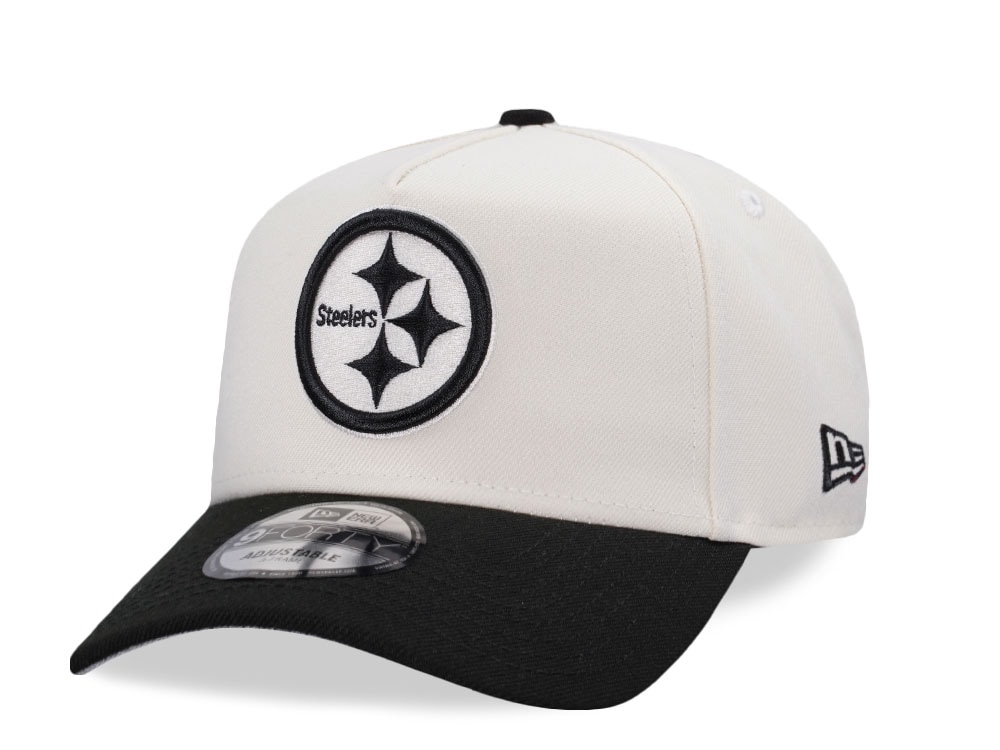 New Era Pittsburgh Steelers Chrome Edition 9Forty A Frame Snapback Casquette