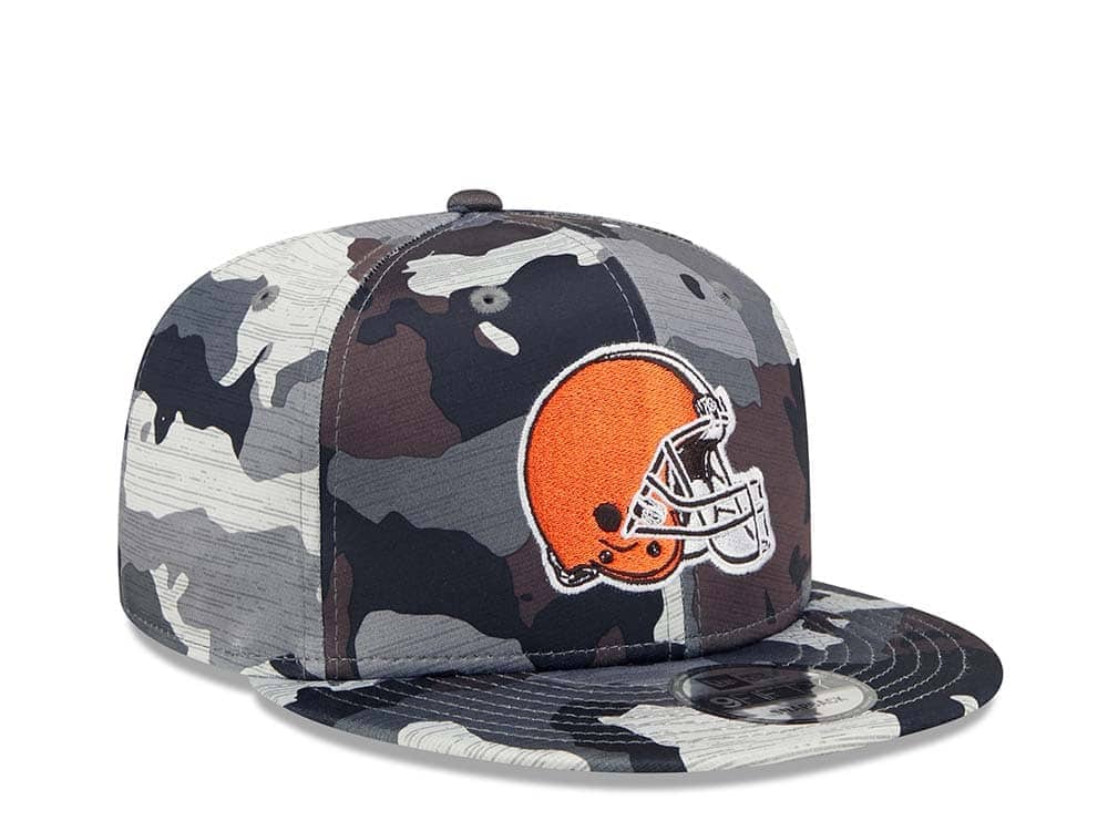 New Era Cleveland Browns NFL Training Camp 22 Camo 9Fifty Snapback Casquette