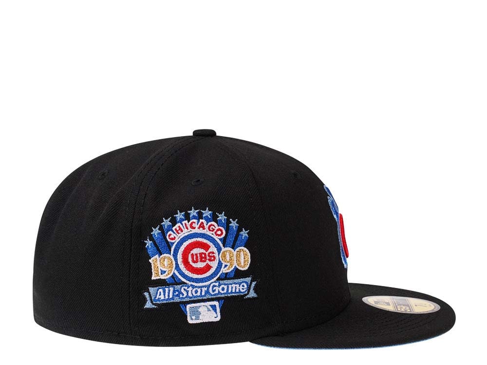 New Era Chicago Cubs All Star Game 1990 Glacier Blue Prime Edition 59Fifty Fitted Casquette