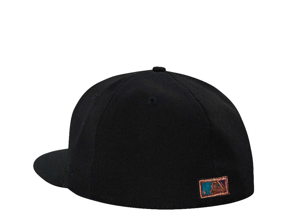 New Era Arizona Diamondbacks World Series 2001 Black and Purple Edition 59Fifty Fitted Casquette