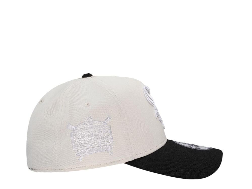 New Era Chicago White Sox World Champions 2005 White Out Pink Two Tone Edition 9Forty A Frame Snapback Casquette