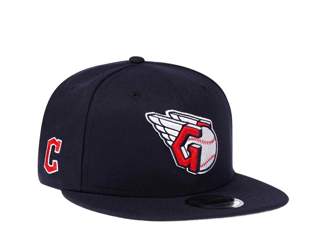 New Era Cleveland Guardians Navy Classic Edition 9Fifty Snapback Casquette