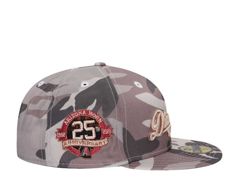 New Era Arizona Diamondbacks 25th Anniversary Camo Copper Edition 59Fifty Fitted Casquette