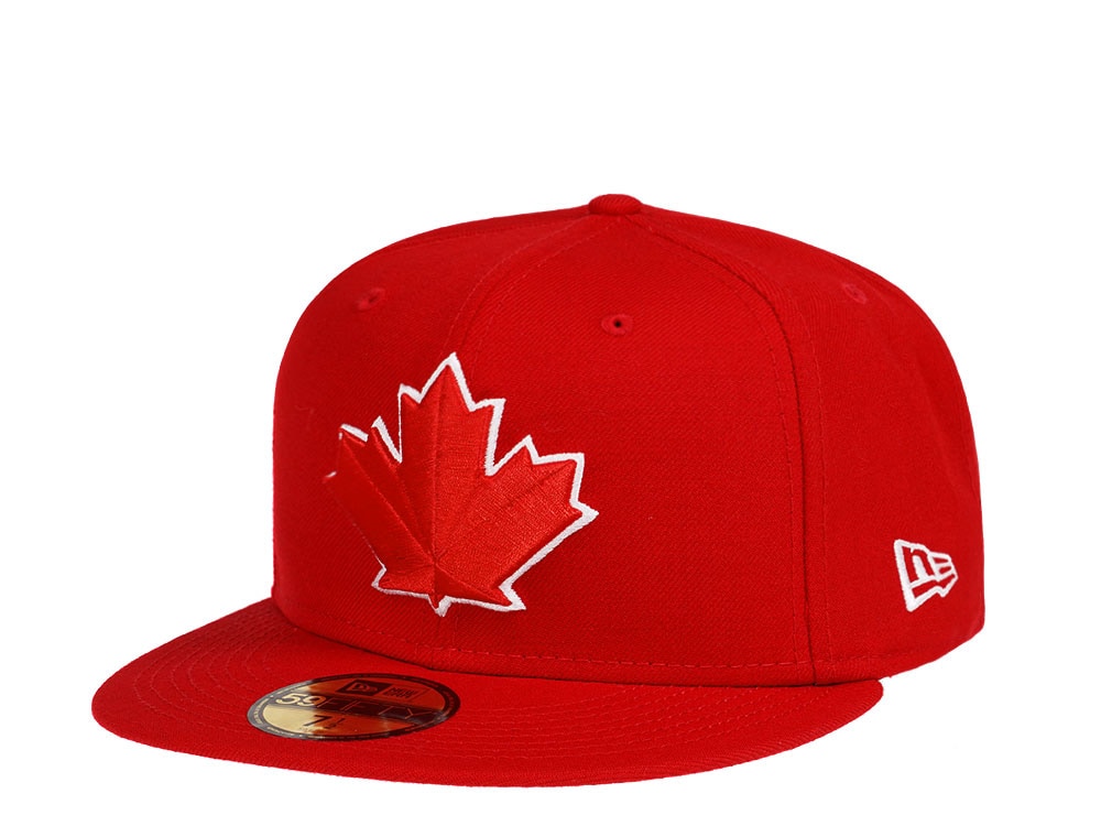 New Era Toronto Blue Jays Canada Red Edition 59Fifty Fitted Casquette