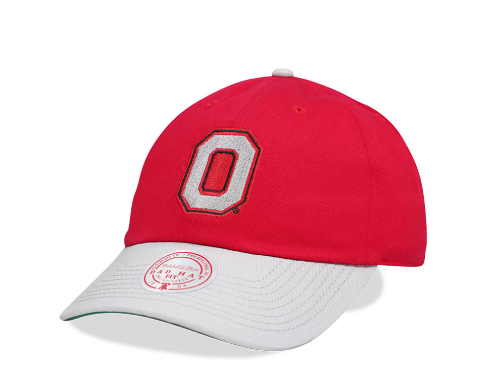Mitchell & Ness Ohio State University Team Two Tone 2.0 Dad Strapback Casquette