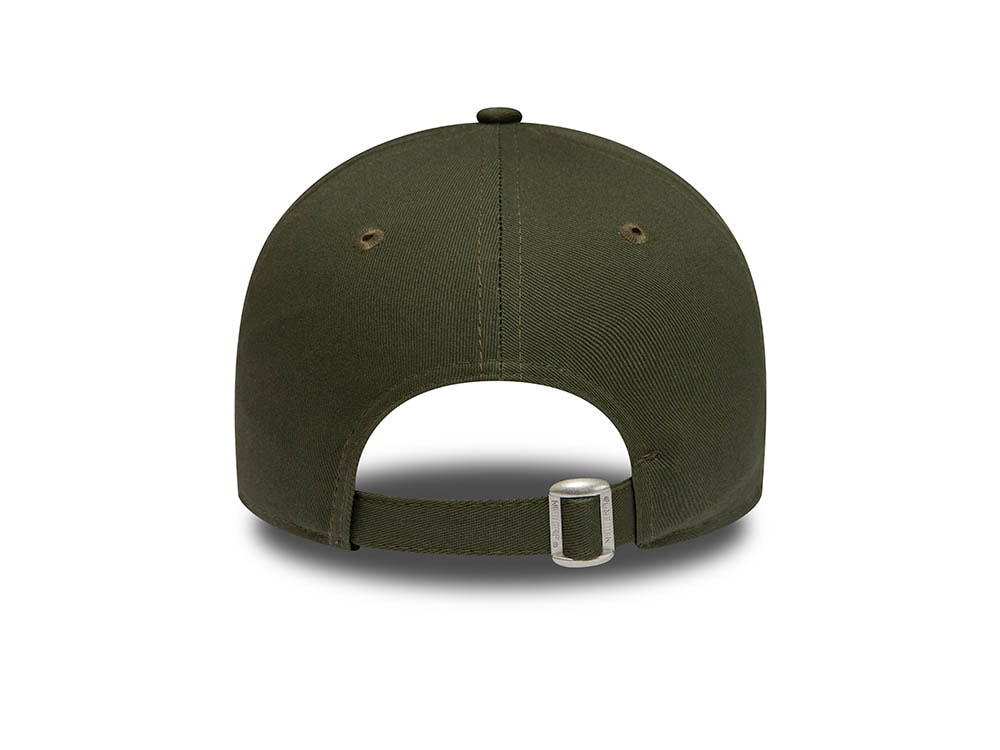 New Era New York Yankees League Essential Olive Womens 9Forty Strapback Casquette
