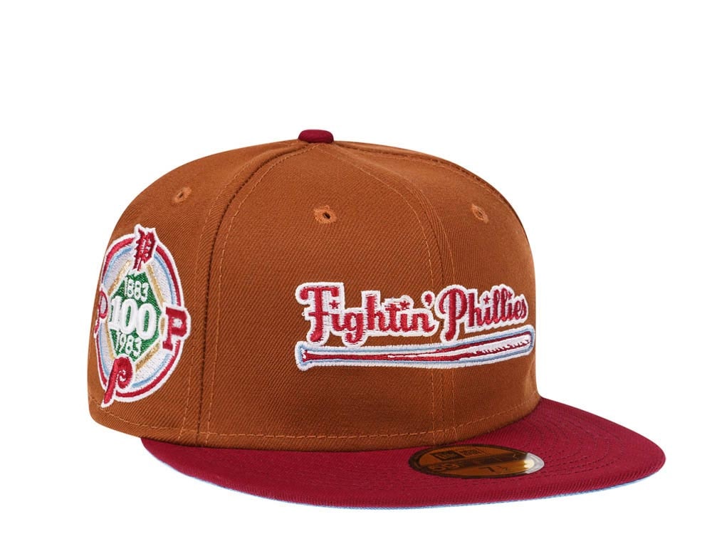New Era Philadelphia Phillies 100th Anniversary Fightin Prime Two Tone Edition 59Fifty Fitted Casquette