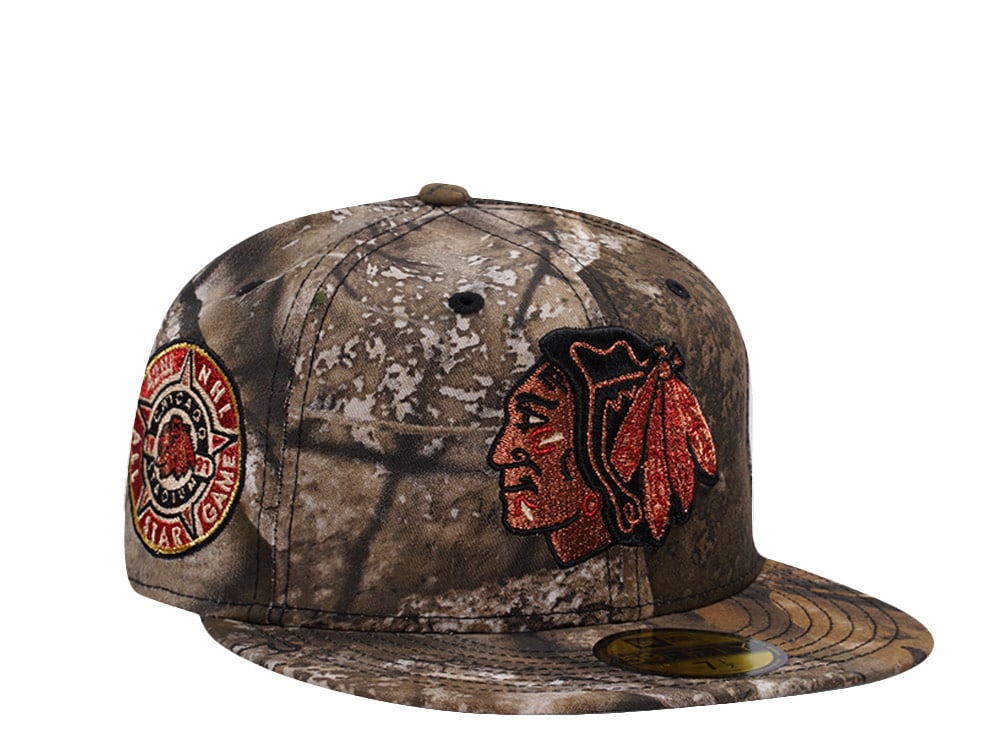 New Era Chicago Blackhawks All Star Game Realtreee APX Prime Edition 59Fifty Fitted Casquette
