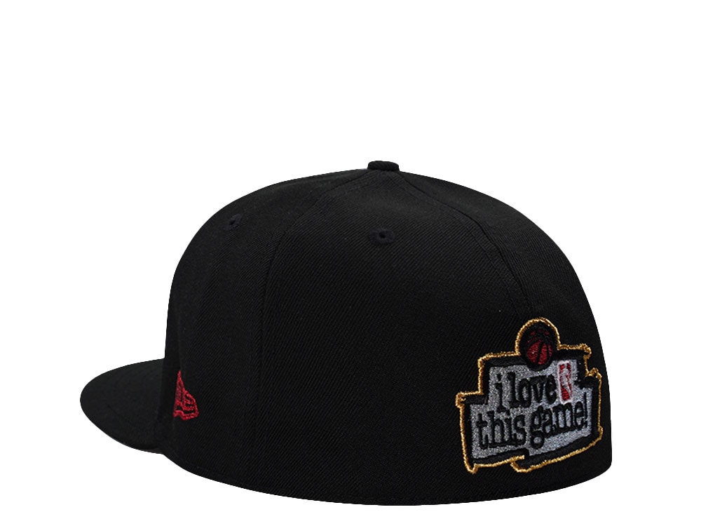 New Era Houston Rockets I Love This Game Metallic Black Prime Edition 59Fifty Fitted Casquette