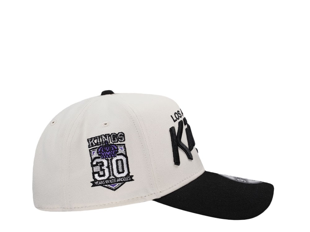 New Era Los Angeles Kings 30th Anniversary Chrome Two Tone Edition 9Forty A Frame Snapback Casquette