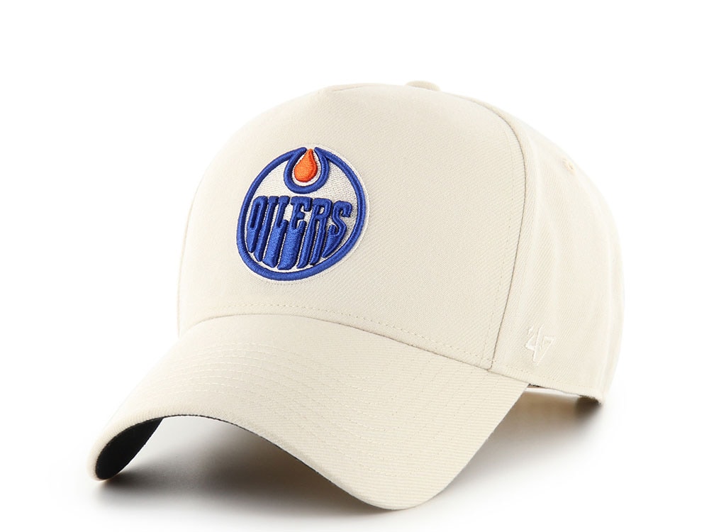 47 Brand Edmonton Oilers Ballpark White Offside Snapback Casquette