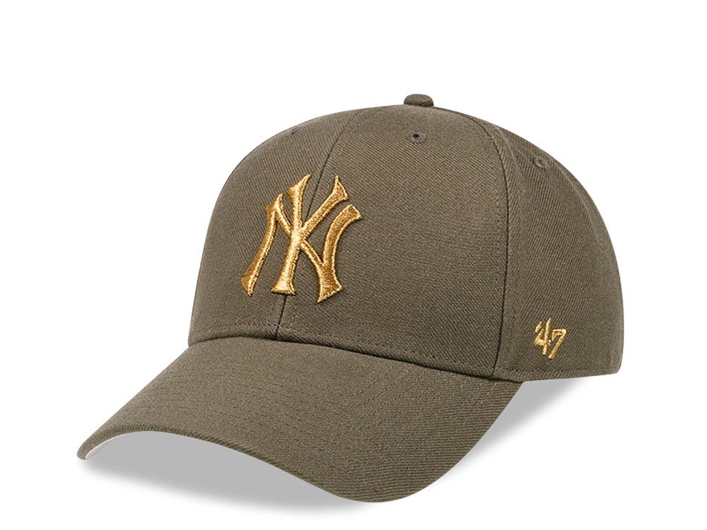 47Brand New York Yankees Sandalwood Metallic Classic Snapback Casquette