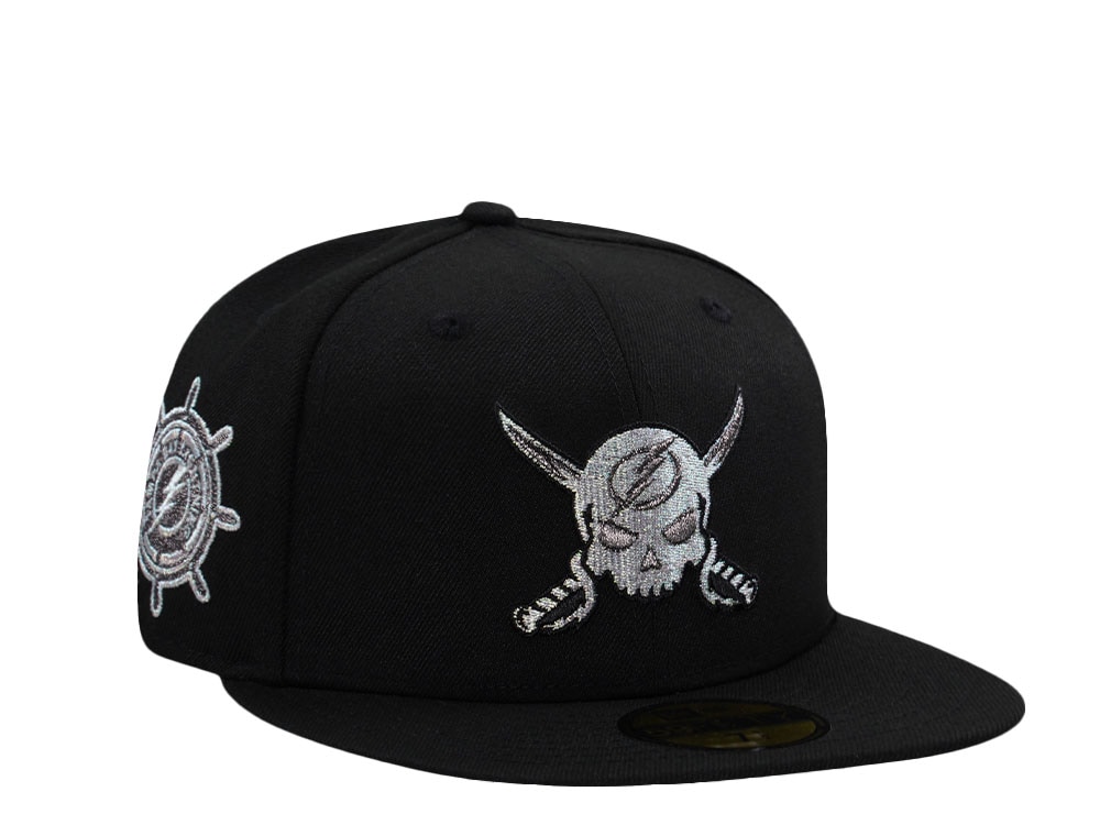 New Era Tampa Bay Lightning Metallic Black Prime Edition 59Fifty Fitted Casquette