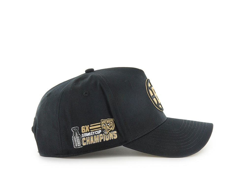47Brand Boston Bruins Stanley Black Sure Shot Edition MVP Snapback Casquette