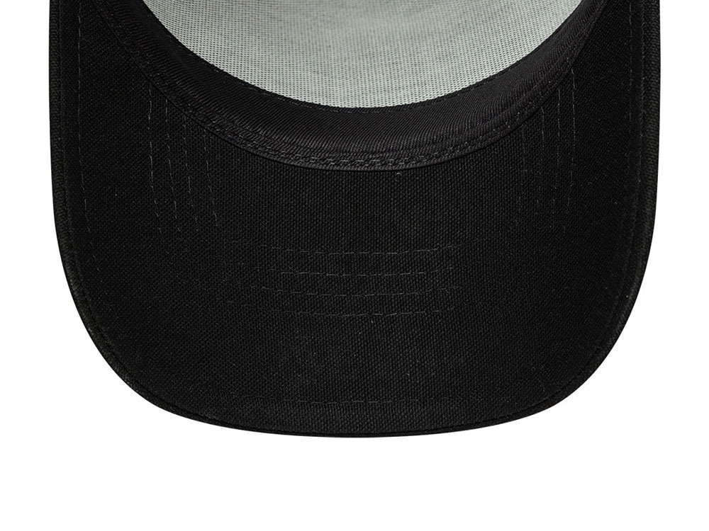 New Era Patch Distressed Black Prime Edition 9Forty A Frame Trucker Snapback Casquette