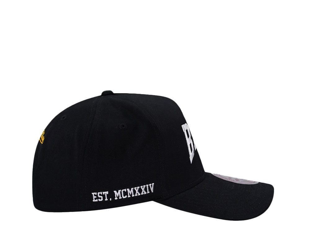 Mitchell & Ness Boston Bruins Black Pro Pinch Fit Snapback Casquette