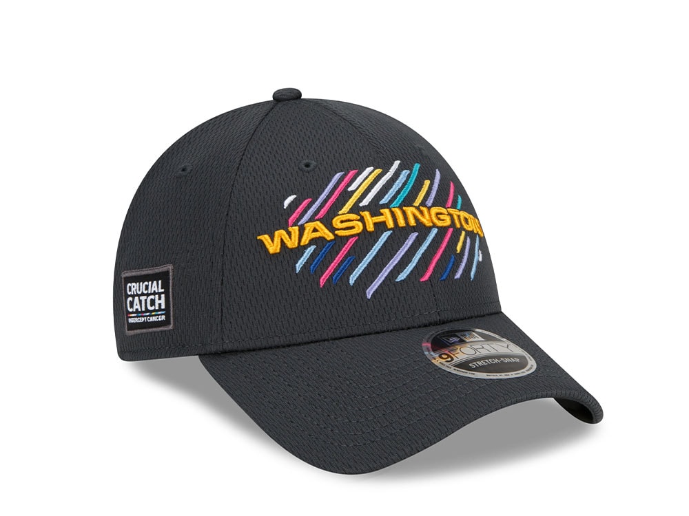 New Era Washington Football Team Crucial Catch 2021 9Forty Stretch Snapback Casquette