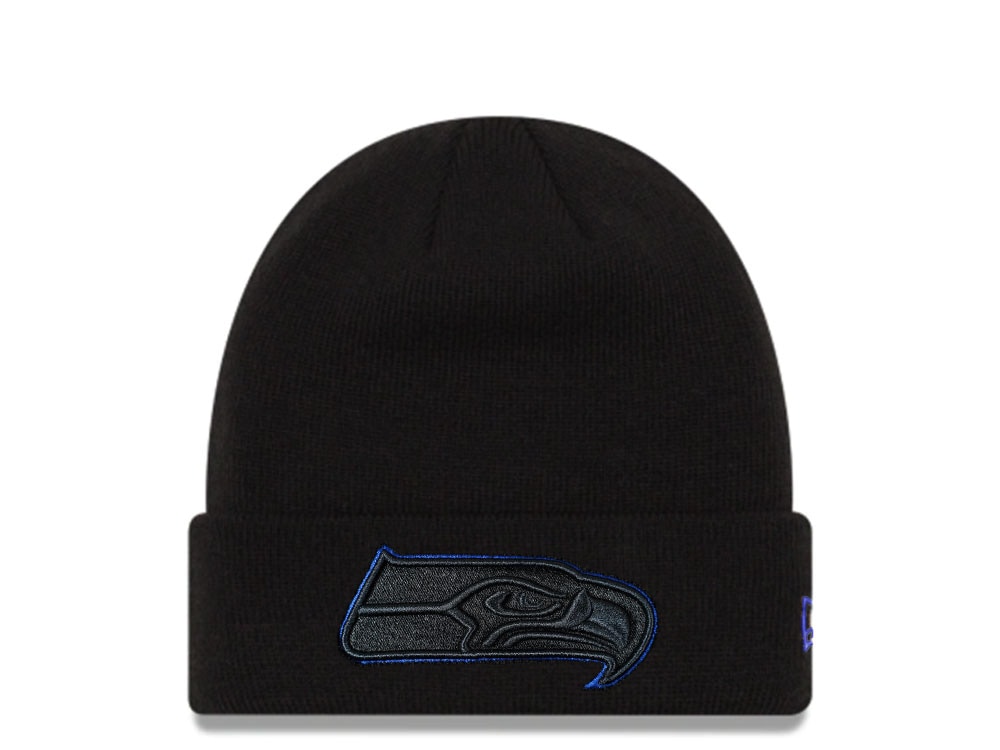 New Era Seattle Seahawks Blue Action Logo Chapeaux