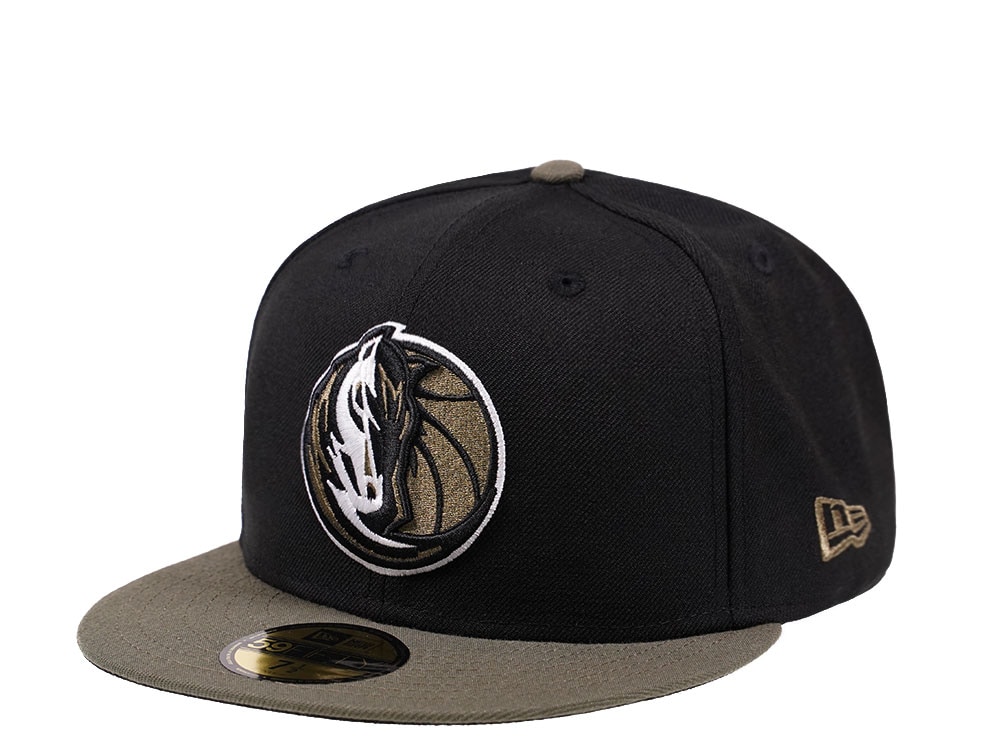 New Era Dallas Mavericks Two Tone Olive Edition 59Fifty Fitted Casquette