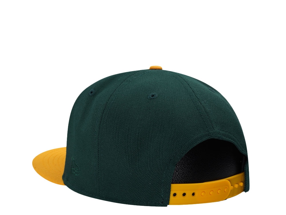 New Era Oakland Athletics World Series 1989 Dark Green Two Tone Edition 9Fifty Snapback Casquette