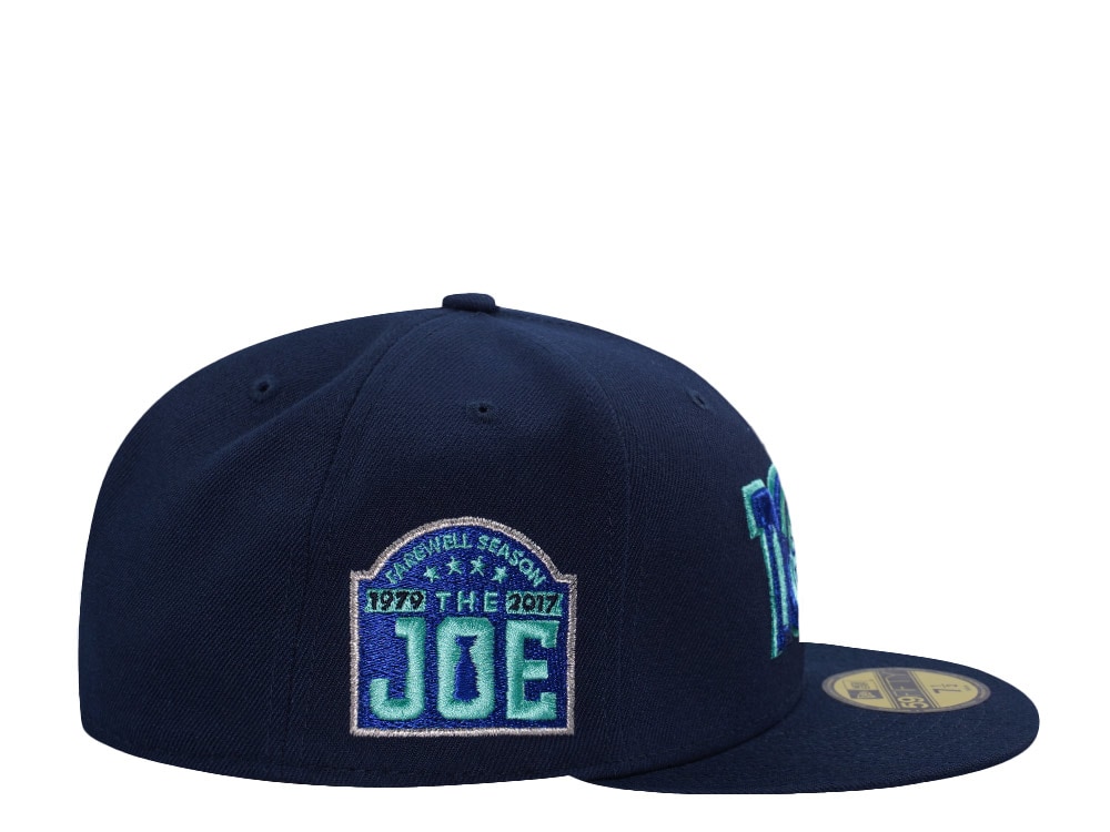 New Era Detroit Red Wings The Joe 100th Anniversary Ocean Blue Prime Edition 59Fifty Fitted Casquette