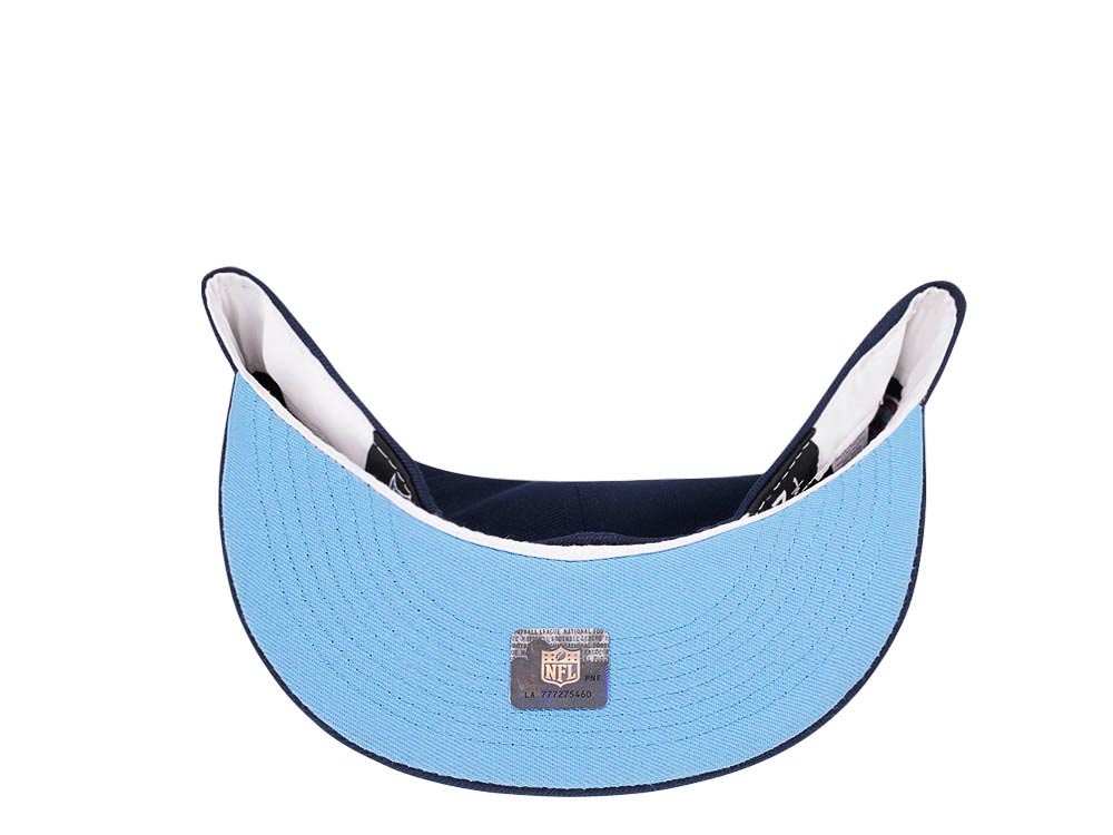 New Era Tennessee Titans 10th Anniversary Navy Edition 59Fifty Fitted Casquette