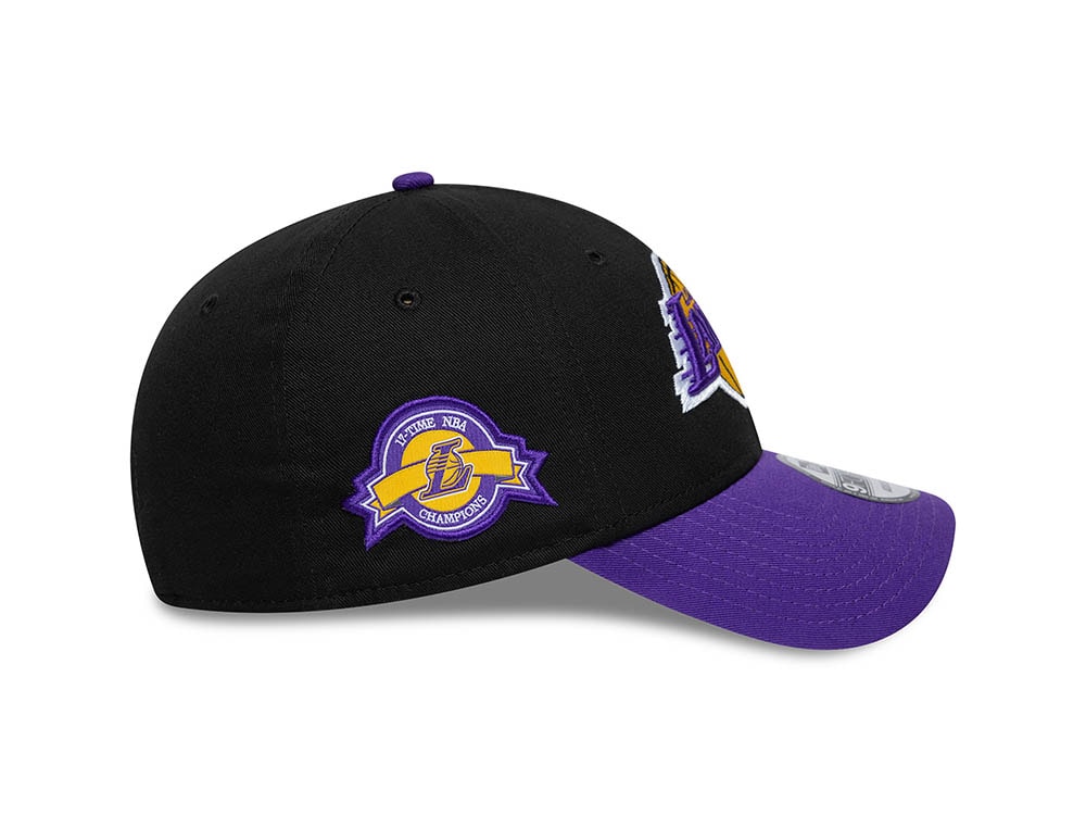 New Era Los Angeles Lakers 17 Time NBA Champions Edition 9Forty Strapback Casquette