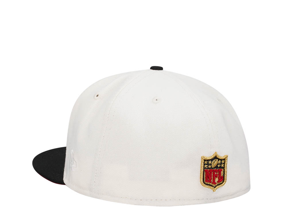 New Era San Francisco 49ers 60 Seasons Chrome Two Tone Edition 59Fifty Fitted Casquette