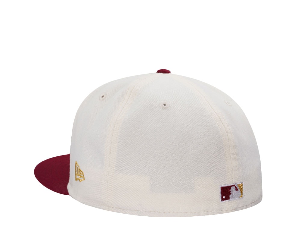 New Era Philadelphia Phillies World Series Champions 2008 Chrome Two Tone Edition 59Fifty Fitted Casquette