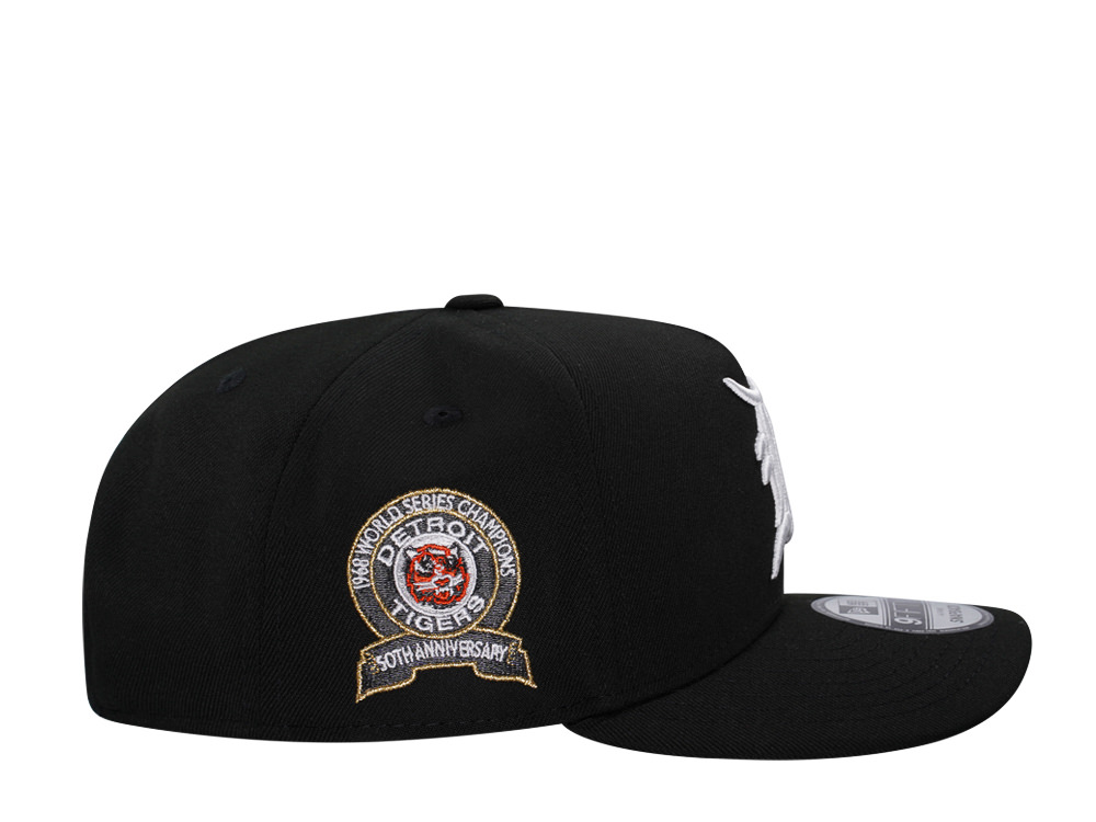 New Era Detroit Tigers 50th Anniversary Black Classic 9Fifty A Frame Snapback Casquette