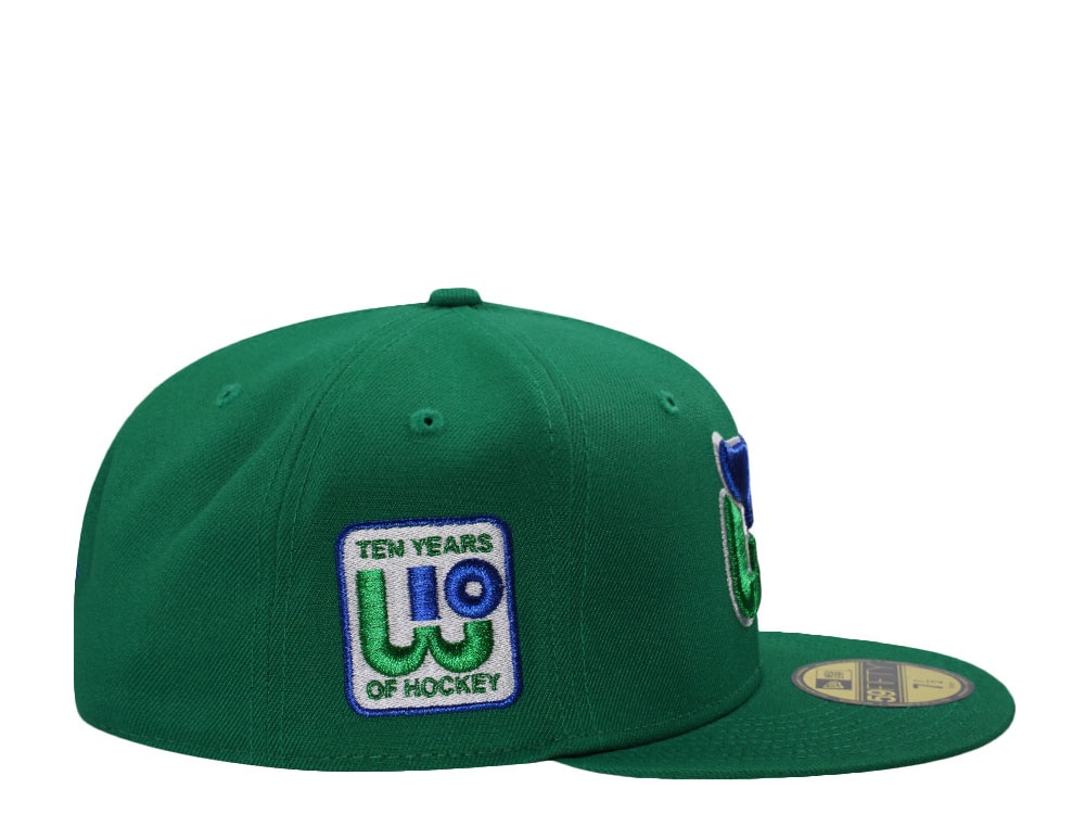 New Era Hartford Whalers 10th Anniversary Green Edition 59Fifty Fitted Casquette