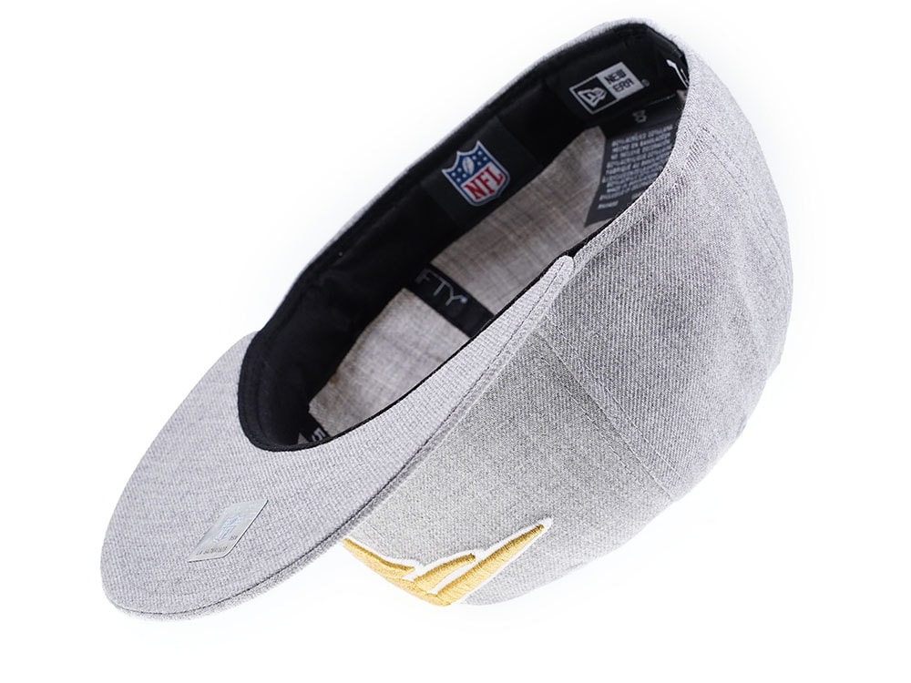 New Era New England Patriots Heather Gold Edition 59Fifty Fitted Casquette