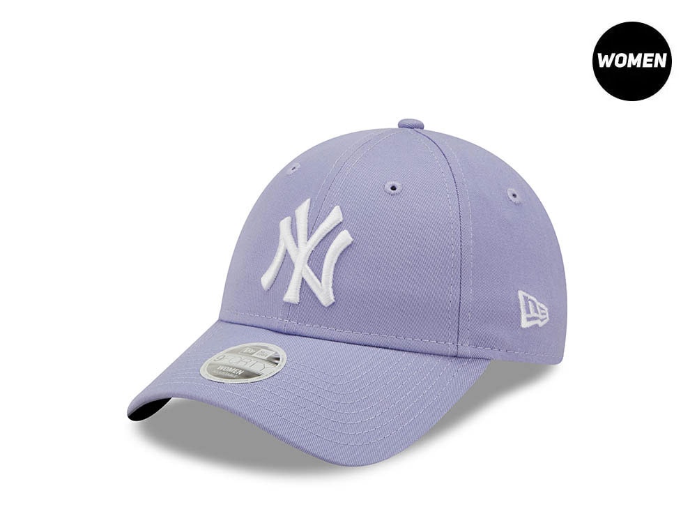 New Era New York Yankees League Essential Lavender Womens 9Forty Strapback Casquette