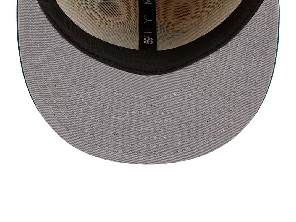 New Era Milwaukee Brewers The Elements Vegas Gold Two Tone Edition 59Fifty Fitted Casquette