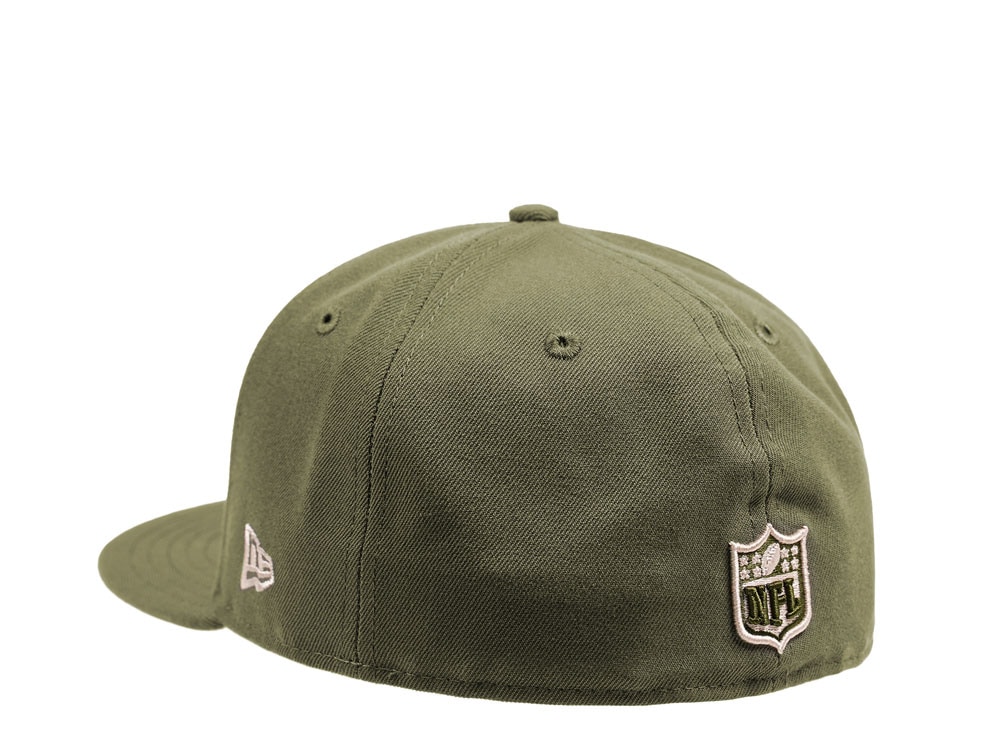 New Era Green Bay Packers Army Green Edition 59Fifty Fitted Casquette