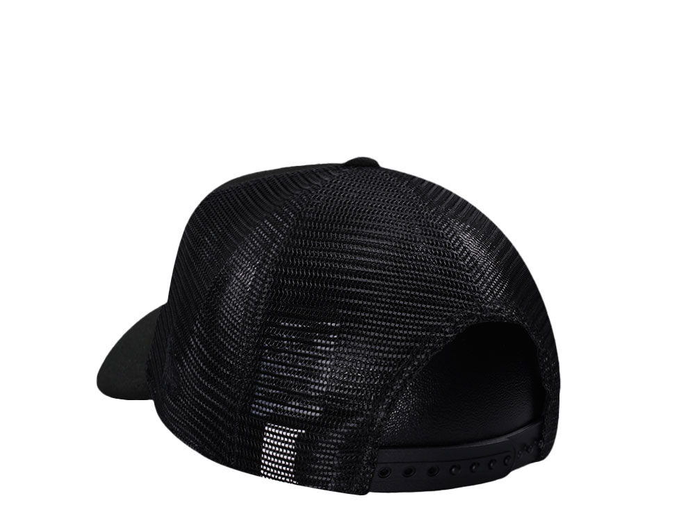 New Era Miami Dolphins Black Foam Trucker 9Forty A Frame Snapback Casquette