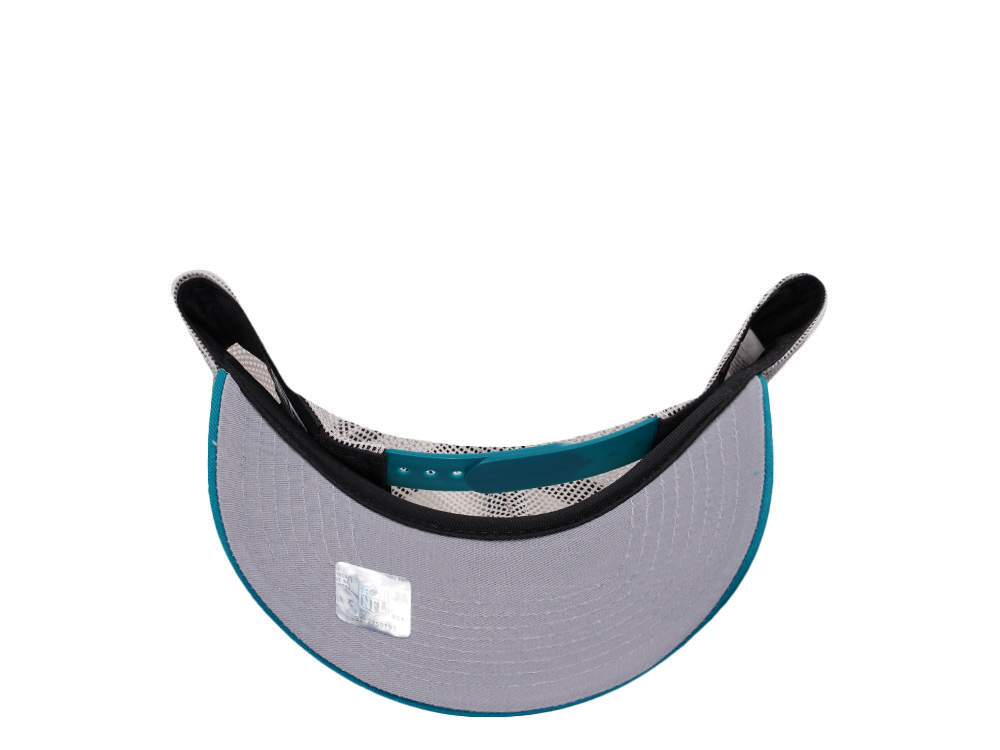 New Era Miami Marlins Pro Bowl Two Tone Trucker 9Forty A Frame Snapback Casquette