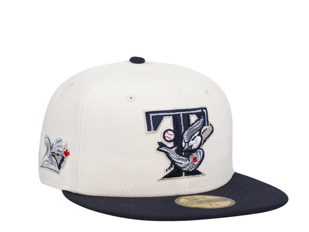 New Era Toronto Blue Jays 20th Anniversary Chrome Elite Metallic Two Tone Edition 59Fifty Fitted Casquette