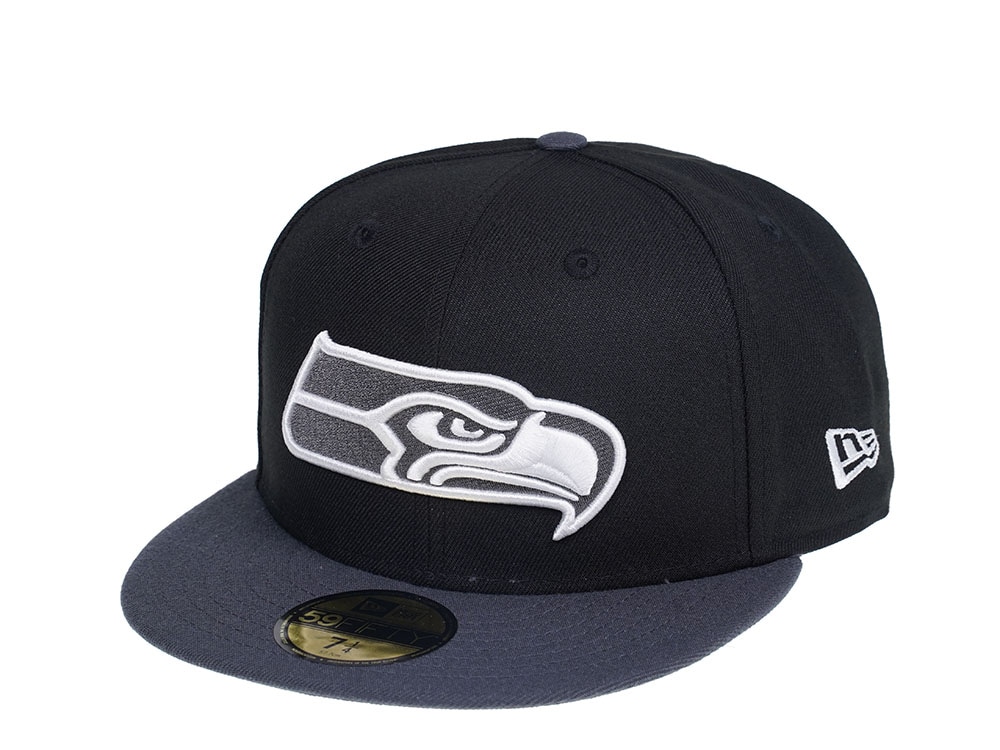 New Era Seattle Seahawks Two Tone Gray  Edition 59Fifty Fitted Casquette