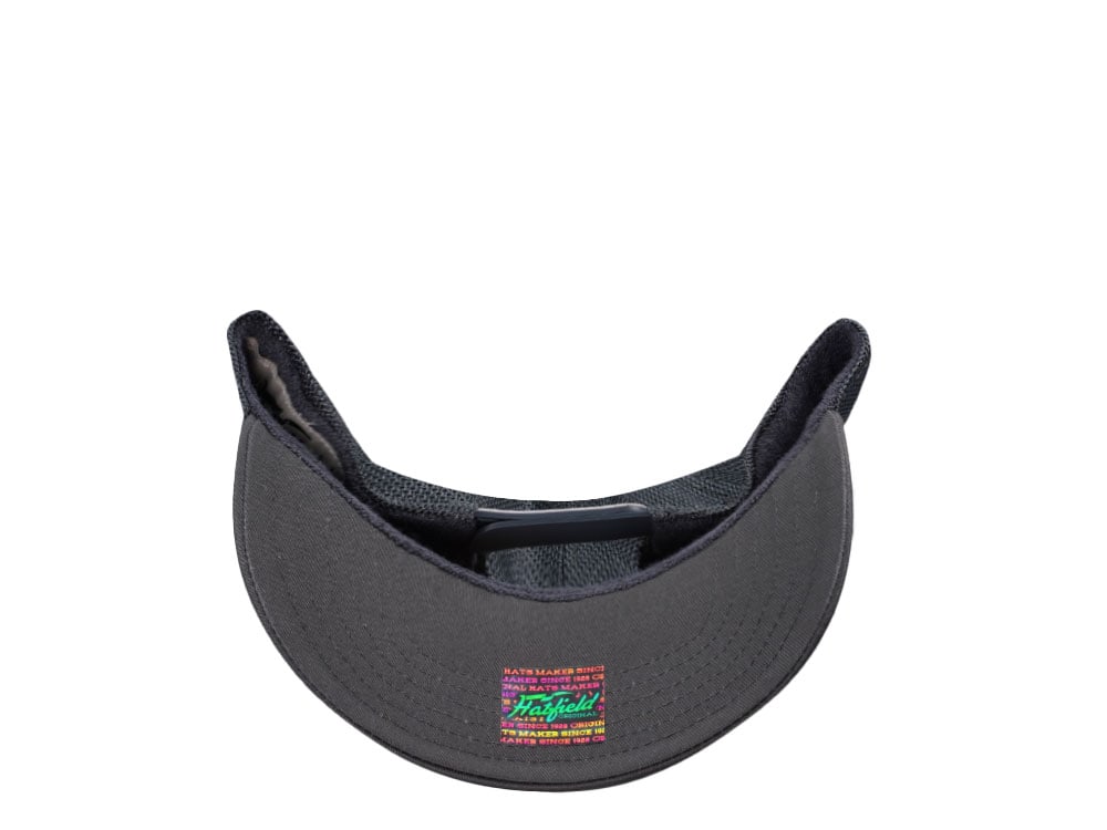 Hatfield Original Script Ash Trucker Snapback Casquette