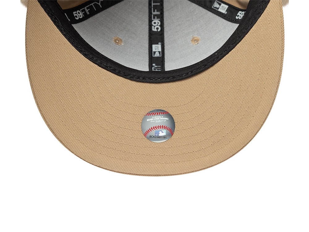 New Era Los Angeles Dodgers World Series 1981 Camel Prime Edition 59Fifty Dogear Fitted Casquette