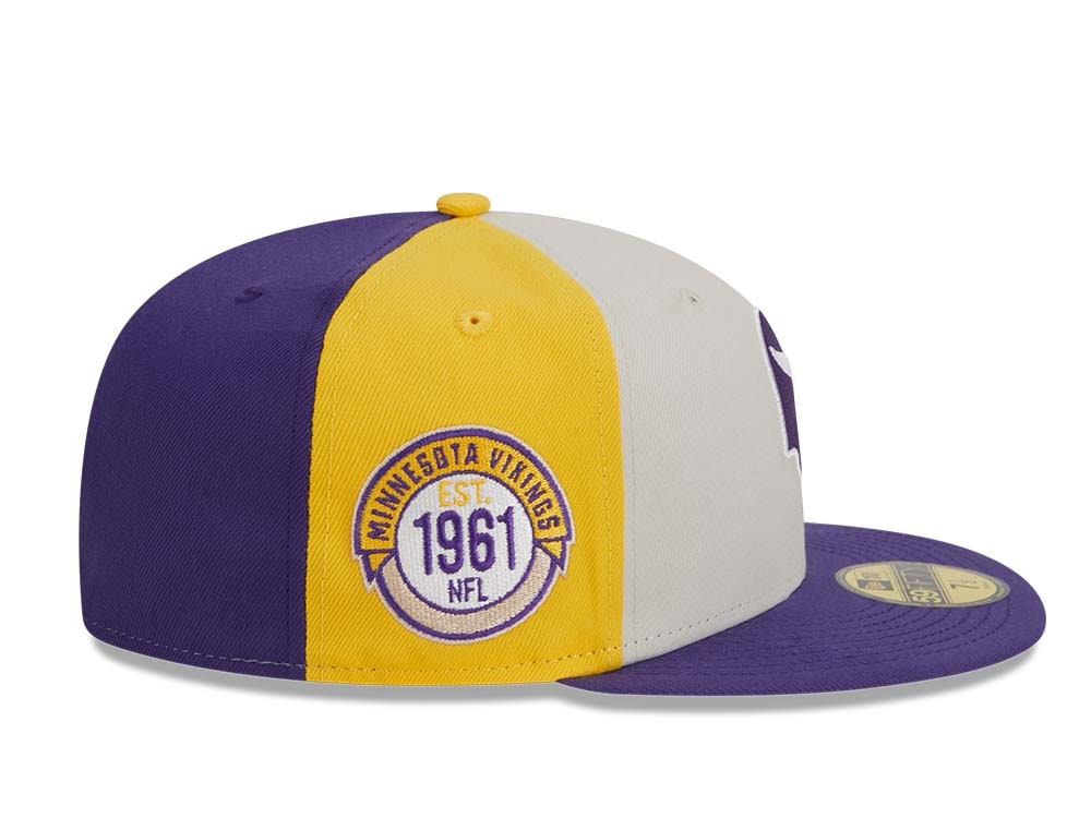 New Era Minnesota Vikings NFL Sideline 2023 59Fifty Fitted Casquette